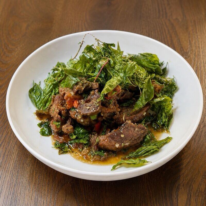 KRA PAO PED (DUCK BASIL)