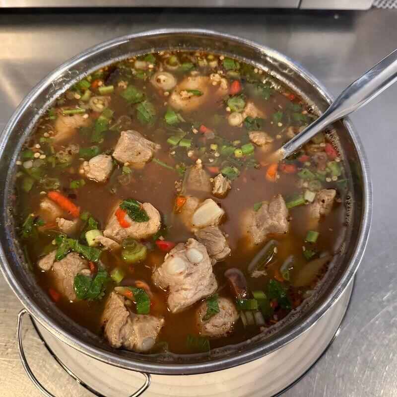 Tom Sab Pork (Hot Pot) 